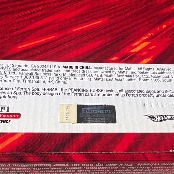 Ferrari Hot Wheels 360 Modena Blue Toy Car - Picture 5 of 9